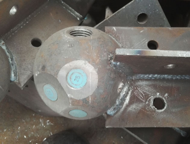 浙江螺栓球球塞，网架配件