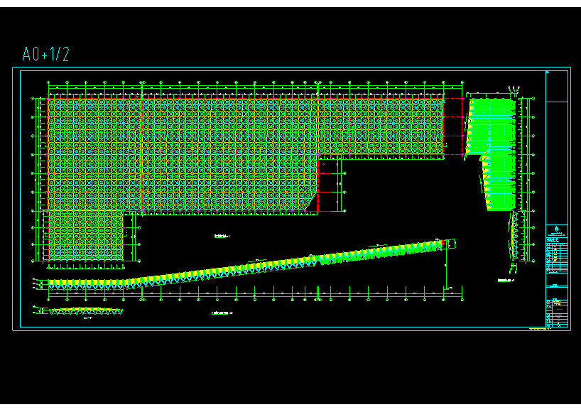 浙江贵州遵义滑雪场网架设计
