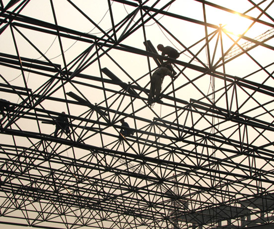 浙江厂房网架安装