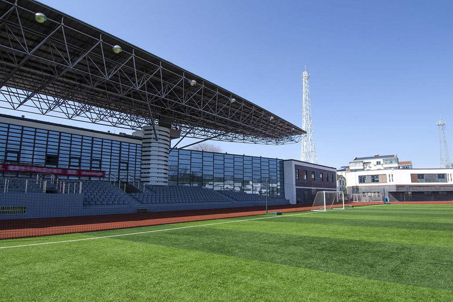 浙江体育场看台网架工程